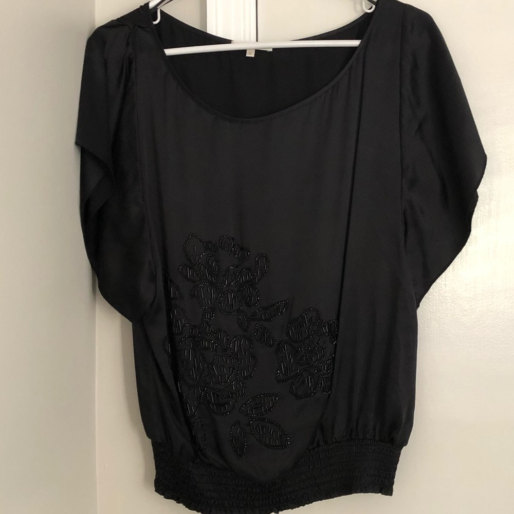 Marty M Embellished Blouse